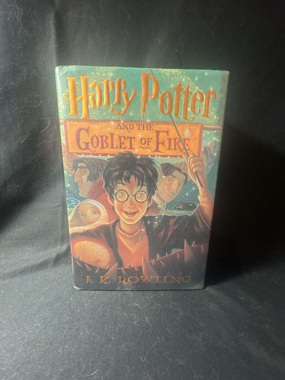 Harry Potter and the Goblet of Fire by J.K. Rowling Hardcover Book